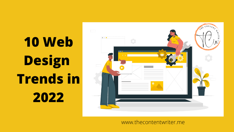 Web design trends in 2022